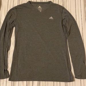 Adidas Climalite Workout Shirt Grey M